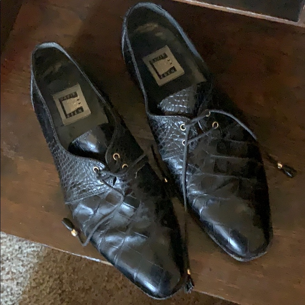 David Eden Alligator Shoes